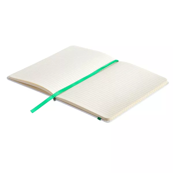 Notatnik Carmona 130x210/80k linia, zielony/biały (R64241.05) 3