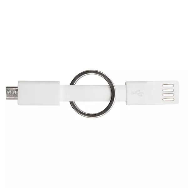 Brelok USB Hook Up, biały (R50176.06) 1