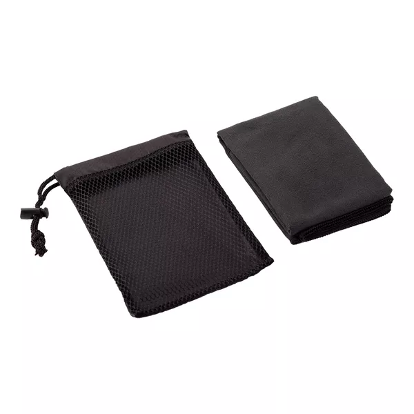 Ręcznik sportowy Frisky, czarny (R07980.02) 1