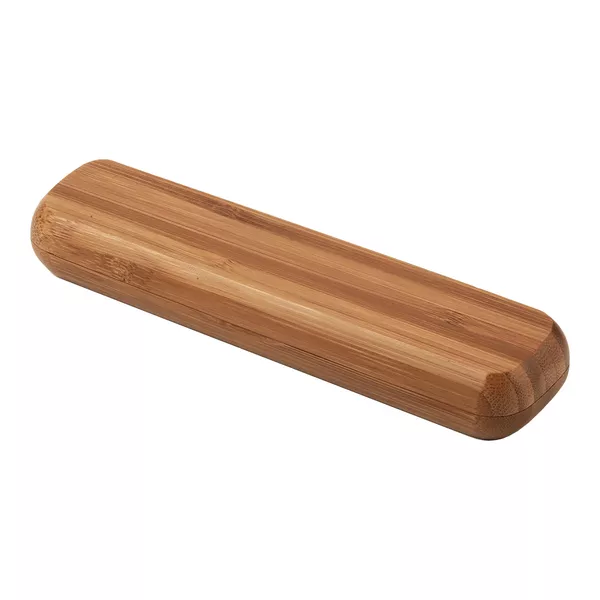 Długopis Vizela w bambusowym etui, brązowy (R01070.10) 4