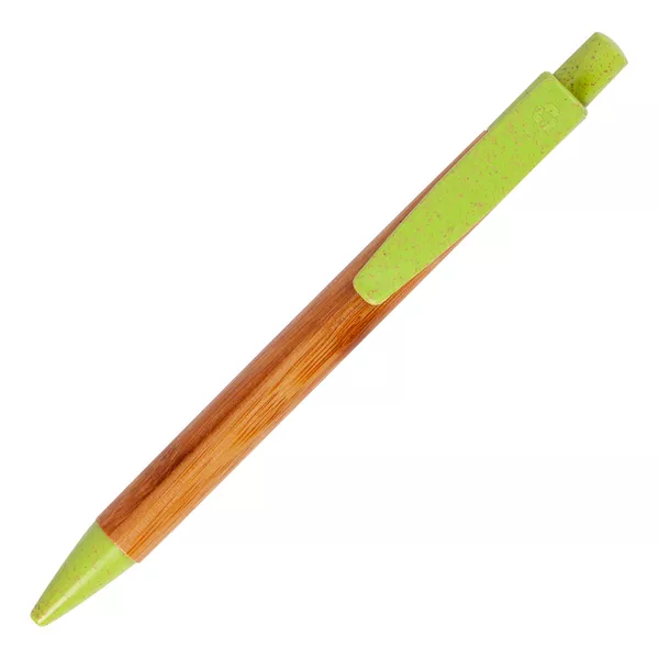 Długopis bambusowy Evora, zielony (R73434.05) 3