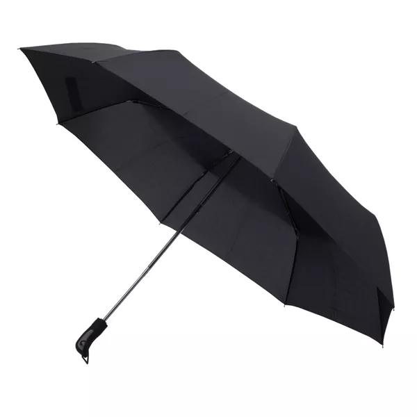 Składany parasol sztormowy VERNIER, czarny (R07945.02)
