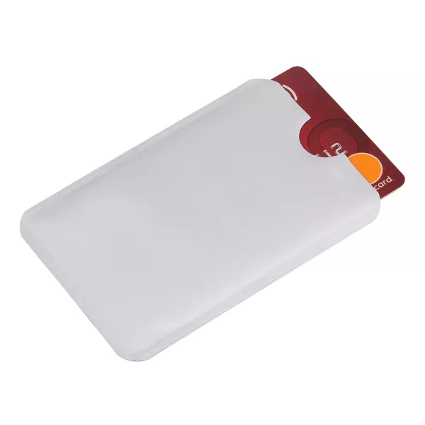 Etui na kartę zbliżeniową RFID Shield, srebrny (R50169.01) 2