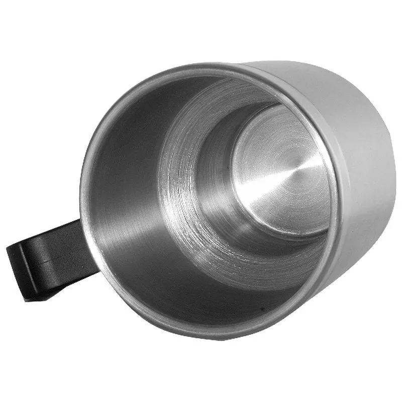 Kubek izotermiczny Auto Steel Mug 400 ml z podgrzewaczem, srebrny/czarny (R08358) 1