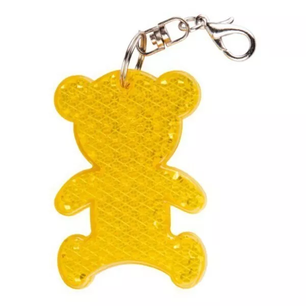 Brelok odblaskowy Teddy, żółty (R73235.03) 1
