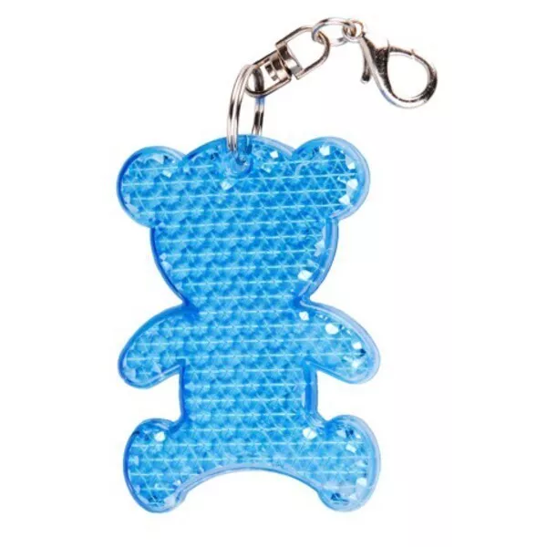 Brelok odblaskowy Teddy, niebieski (R73235.04) 1