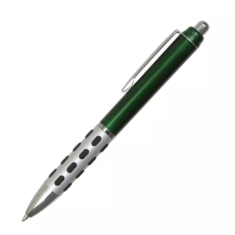 Długopis Partita, zielony/srebrny (R73345.05)