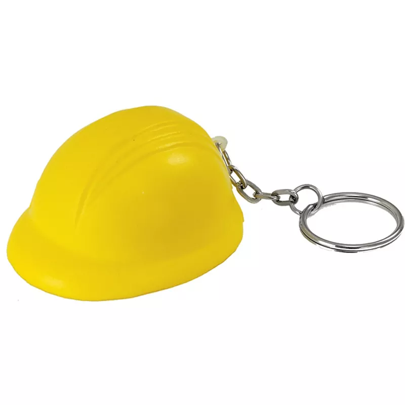 Brelok antystresowy Helmet, żółty (R73922) 1