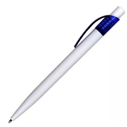 Długopis Easy, niebieski/biały (R73341.04)