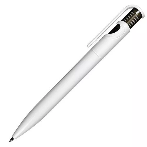 Długopis Fast, czarny/biały (R73342.02) 1