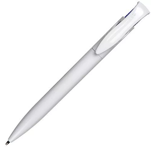 Długopis Fast, niebieski/biały (R73342.04)