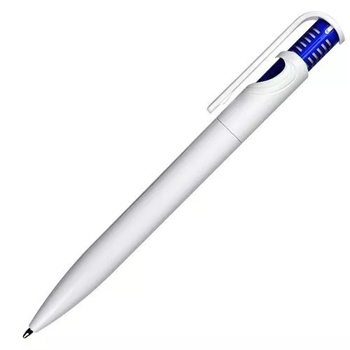 Długopis Fast, niebieski/biały (R73342.04) 1