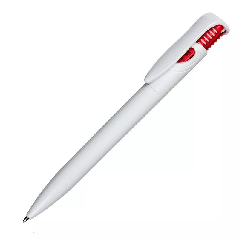 Długopis Fast, czerwony/biały (R73342.08) 2