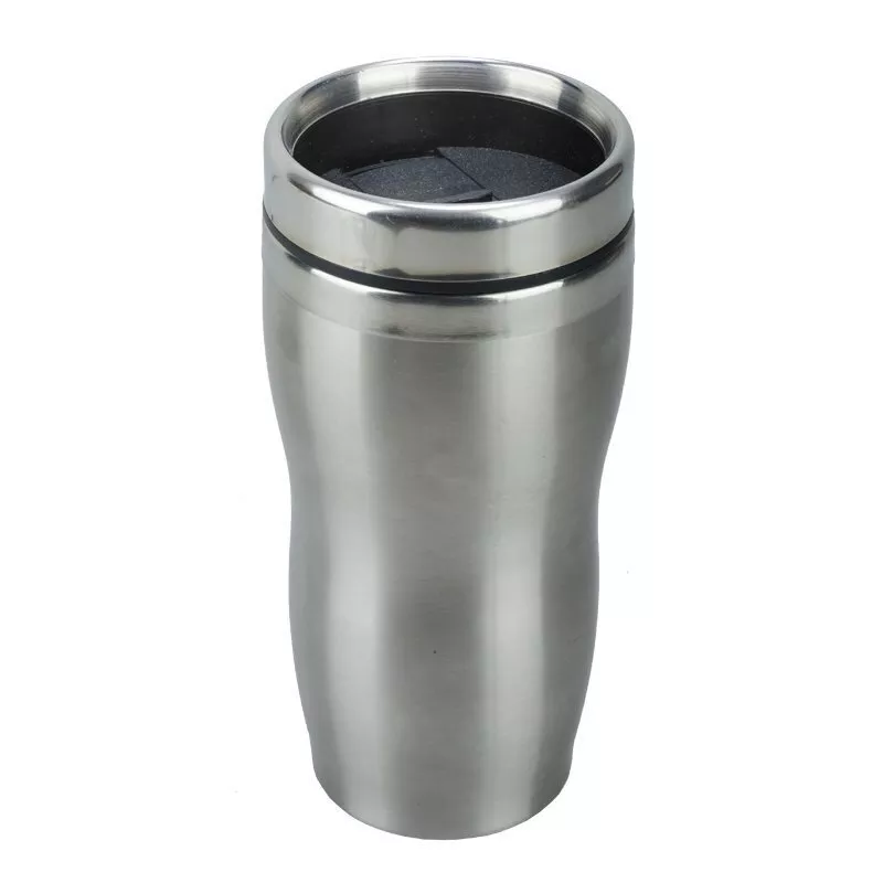 Kubek izotermiczny Sudbury 380 ml, srebrny/czarny (R08393) 3