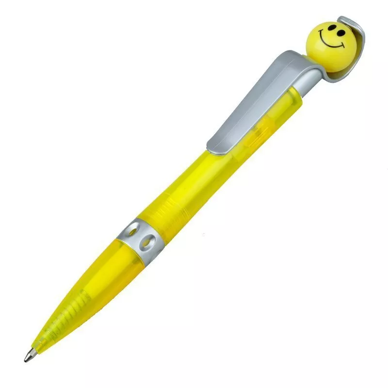Długopis Happy, żółty (R73388.03) 2