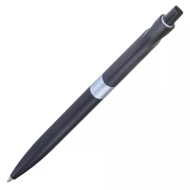 Długopis Marbella, srebrny/czarny (R73396.01) 1