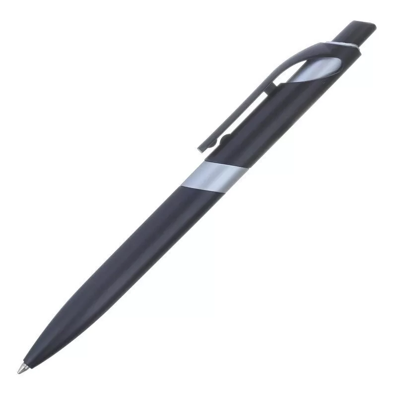 Długopis Marbella, srebrny/czarny (R73396.01) 2