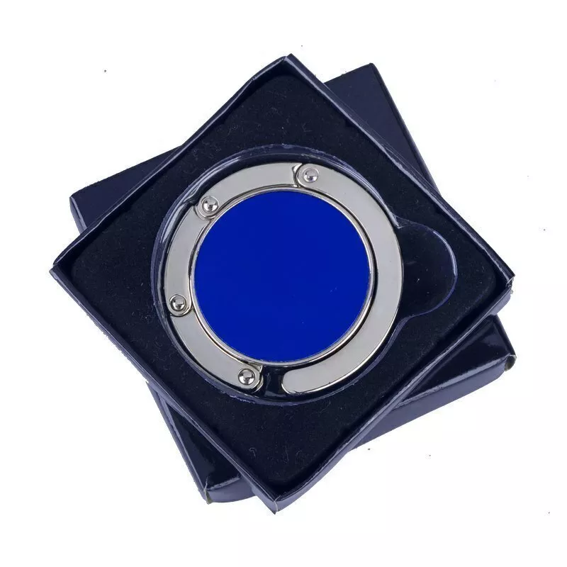 Składany wieszak na torebkę Glamour, niebieski (R73535.04) 2