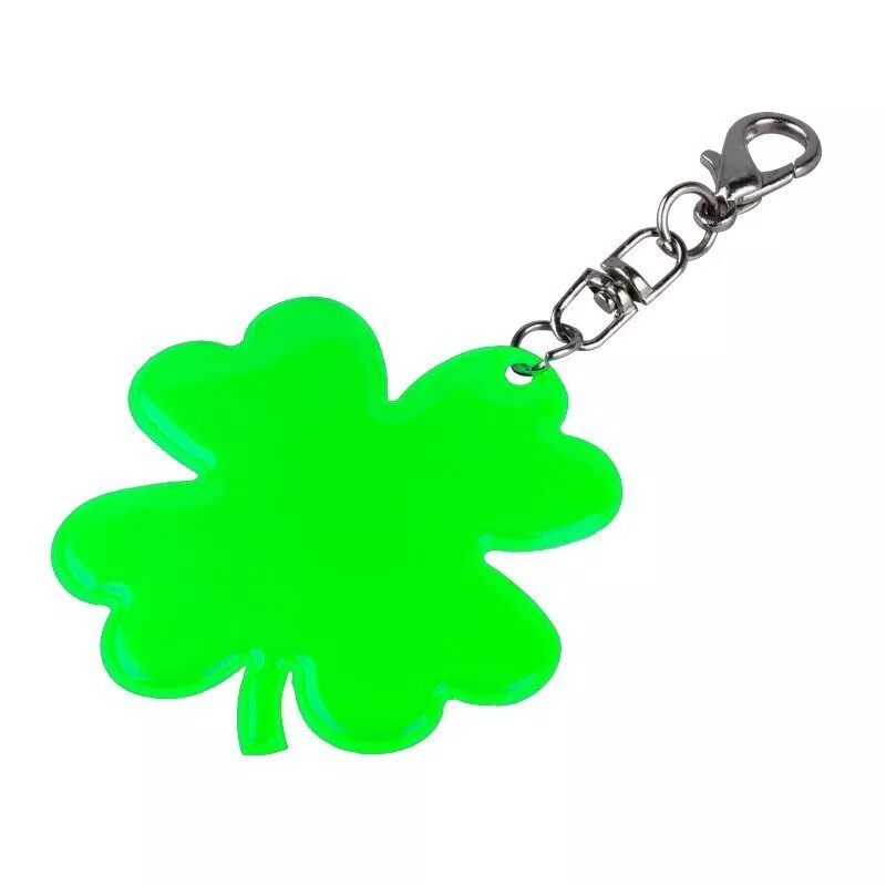 Brelok odblaskowy Lucky Clover, zielony (R73243.51) 1