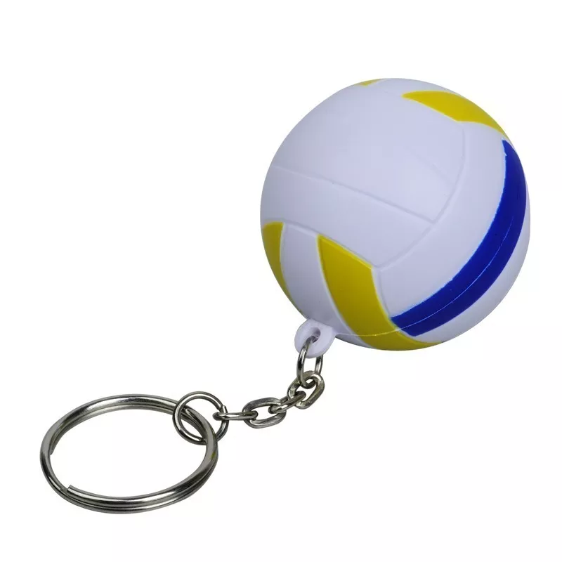 Brelok antystresowy Volley, biały (R73924) 1