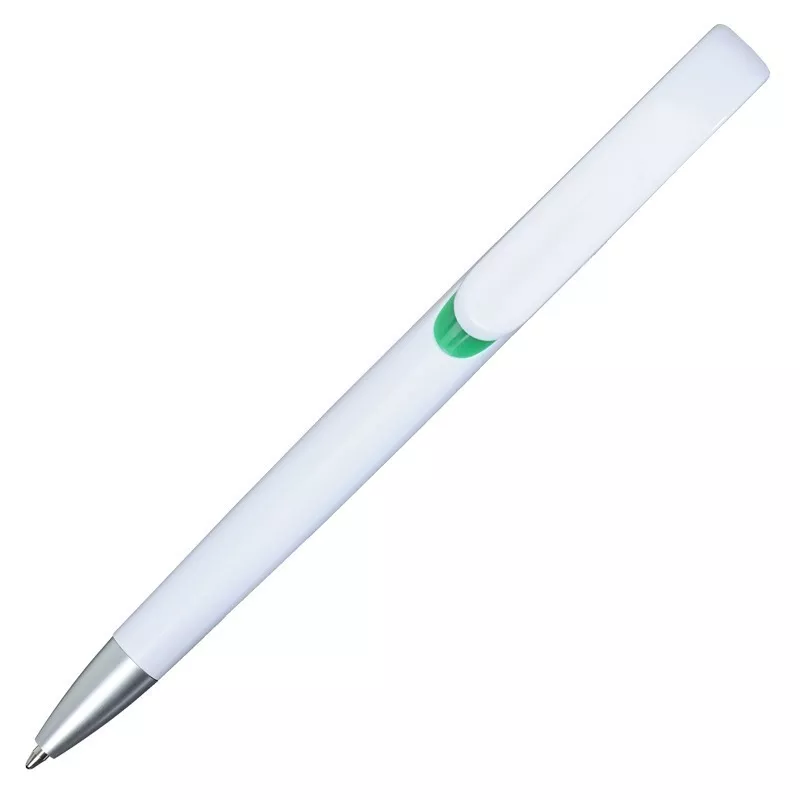 Długopis Advert, zielony/biały (R73430.05)