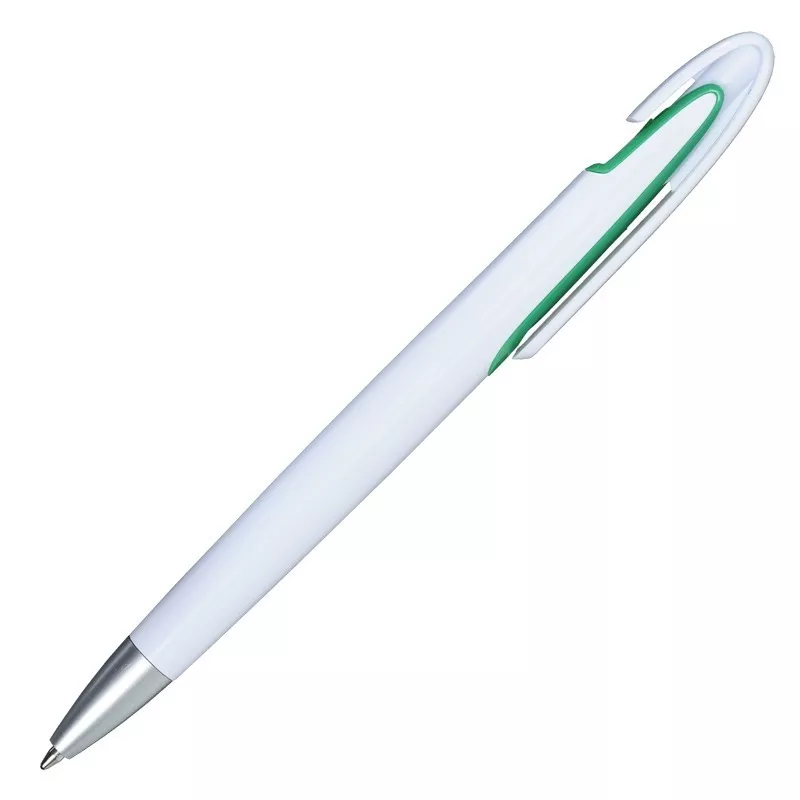 Długopis Advert, zielony/biały (R73430.05) 1