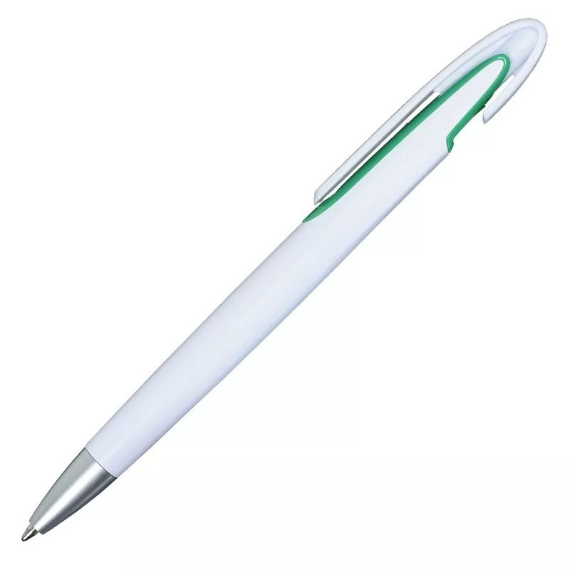 Długopis Advert, zielony/biały (R73430.05) 2