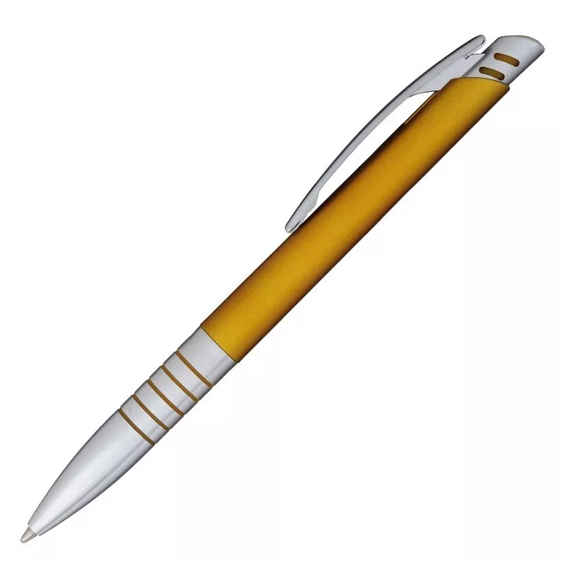 Długopis Striking, żółty/srebrny (R04432.03) 2