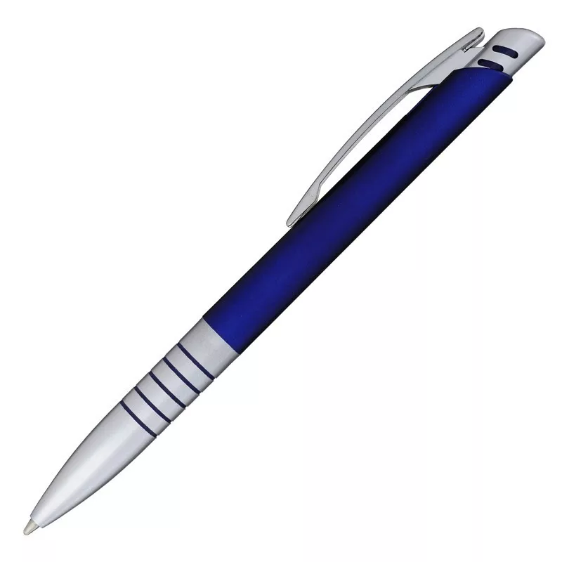 Długopis Striking, niebieski/srebrny (R04432.04) 2