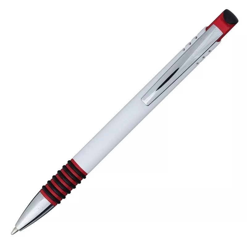 Długopis Joy, czerwony/biały (R04433.08) 1