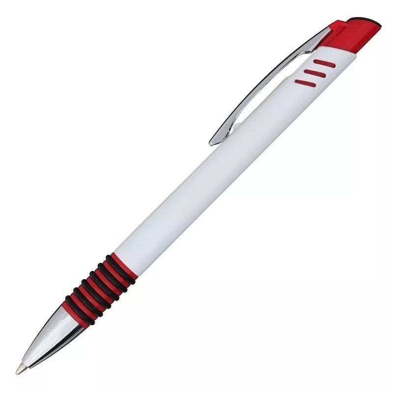 Długopis Joy, czerwony/biały (R04433.08) 3