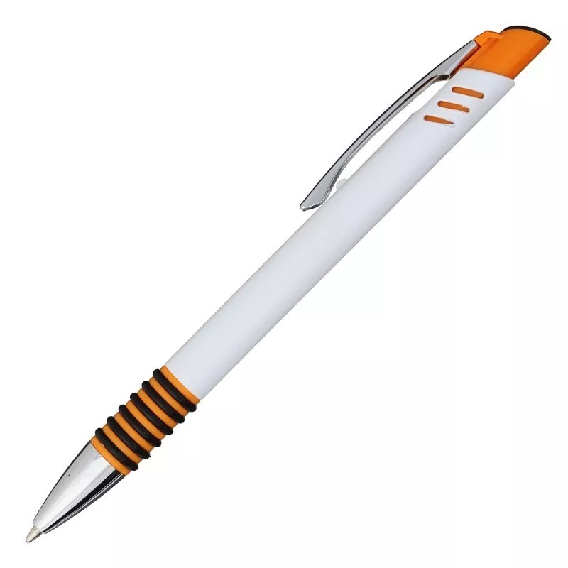 Długopis Joy, pomarańczowy/biały (R04433.15) 3