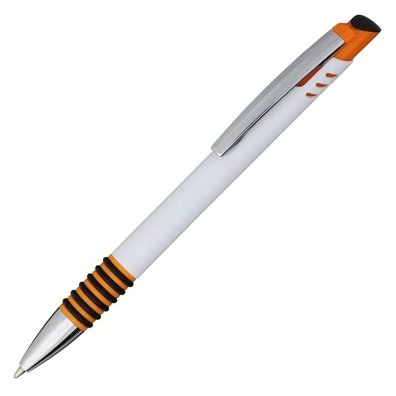 Długopis Joy, pomarańczowy/biały (R04433.15) 4