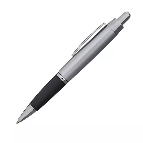Długopis Comfort, srebrny/czarny (R73352.01)