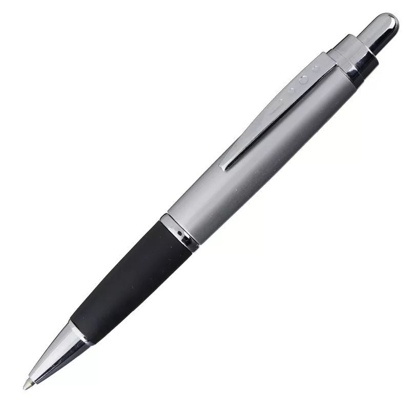 Długopis Comfort, srebrny/czarny (R73352.01) 2