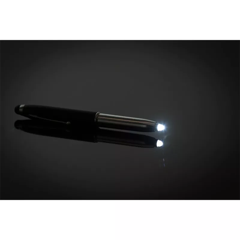 Długopis – latarka LED Pen Light, czarny/srebrny (R35650.02) 2