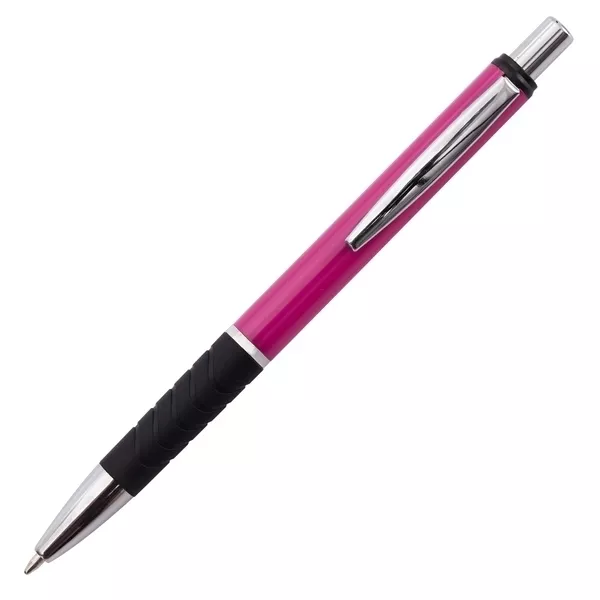 Długopis Andante Solid, różowy/czarny (R73406.33) 1
