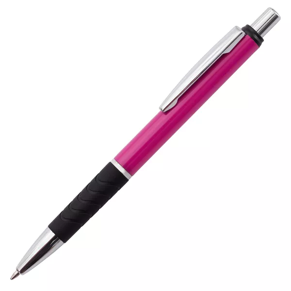 Długopis Andante Solid, różowy/czarny (R73406.33) 2