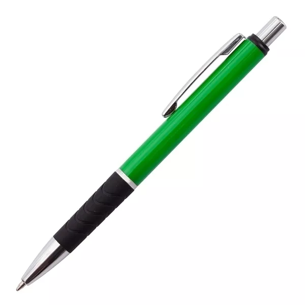 Długopis Andante Solid, zielony/czarny (R73406.05)