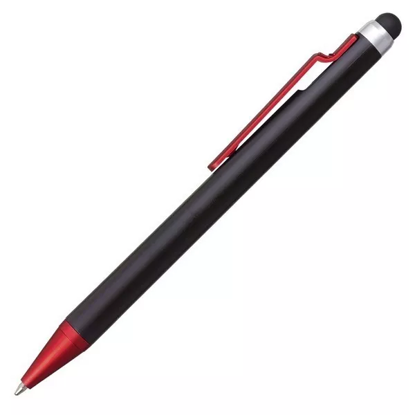 Długopis z rysikiem Amarillo, czerwony/czarny (R73385.08) 2