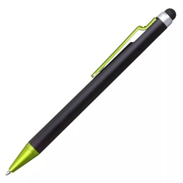 Długopis z rysikiem Amarillo, zielony/czarny (R73385.05) 2