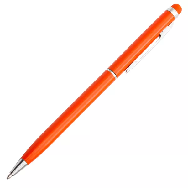 Długopis aluminiowy Touch Tip, pomarańczowy (R73408.15) 1