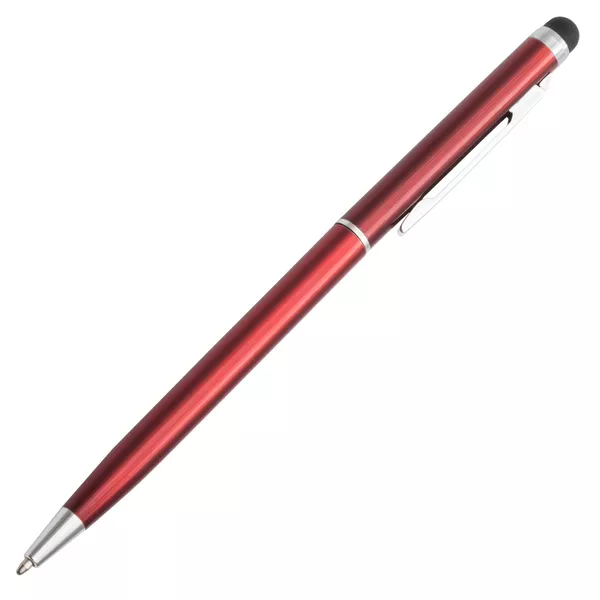 Długopis aluminiowy Touch Tip, czerwony (R73408.08)