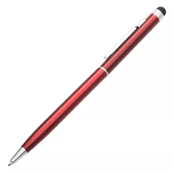 Długopis aluminiowy Touch Tip, czerwony (R73408.08) 2
