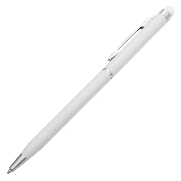 Długopis aluminiowy Touch Tip, biały (R73408.06) 1