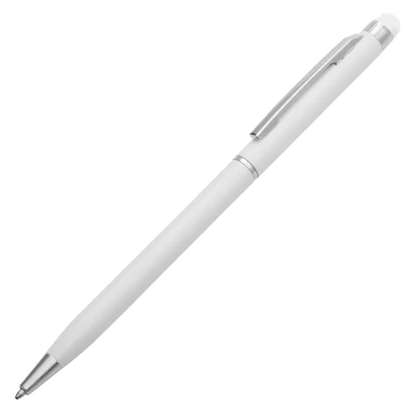 Długopis aluminiowy Touch Tip, biały (R73408.06) 2
