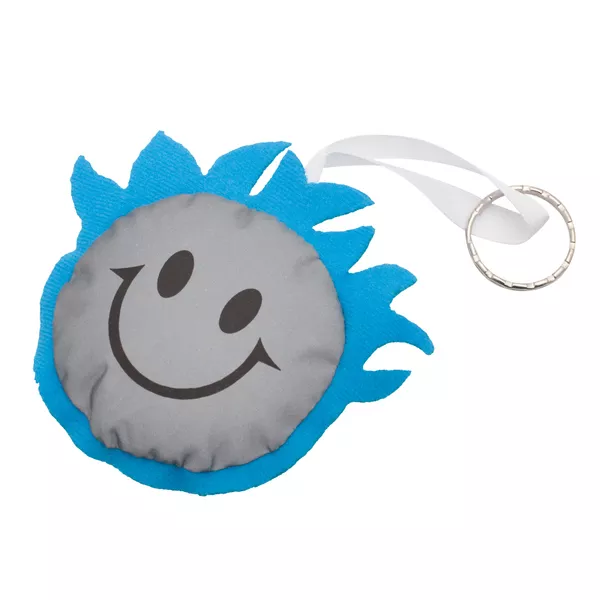Maskotka odblaskowa Smiling Boy, niebieski/srebrny (R73834.04) 2