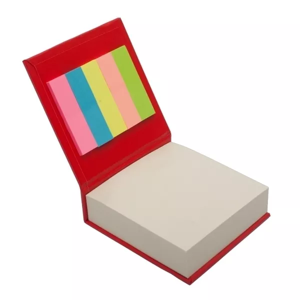 Blok z karteczkami, czerwony (R73674.08) 3