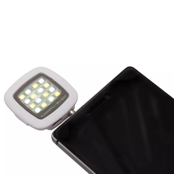 Lampa błyskowa do smartfonów Selfie Flash, biały (R64331.06) 1