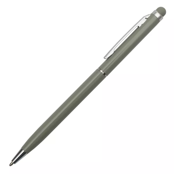 Długopis aluminiowy Touch Tip, szary (R73408.21) 1